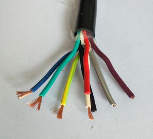 阻燃多股銅芯護(hù)套線ZR-RVV12*0.4(23*0.15)